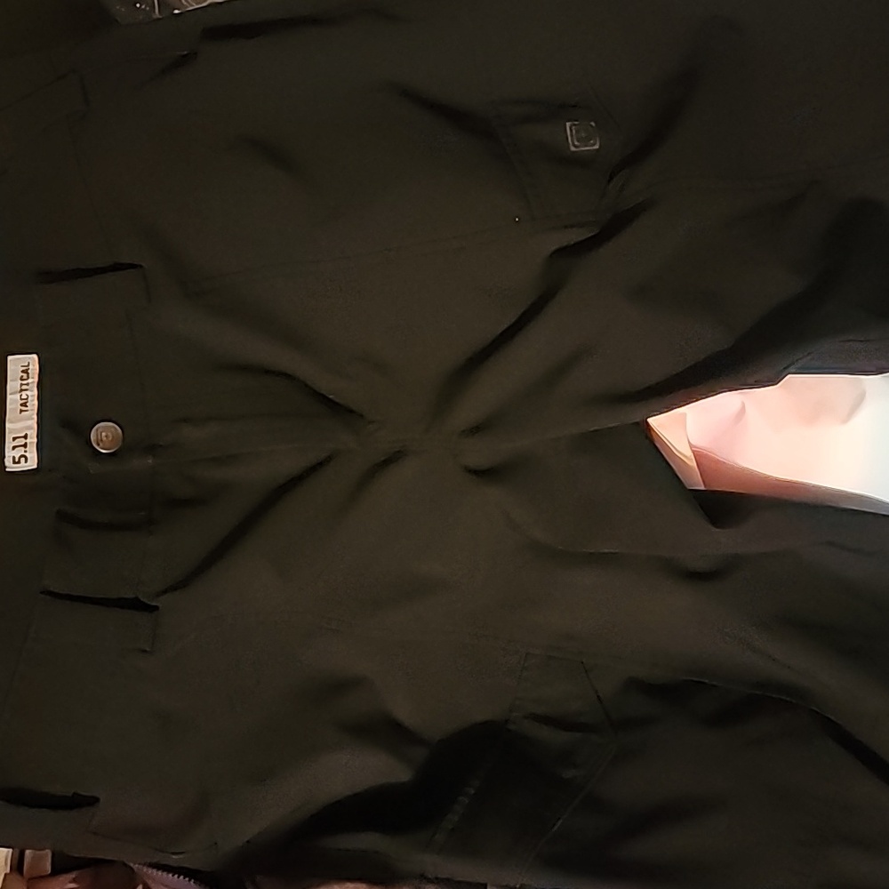 Black 5.11 tactical dress pants